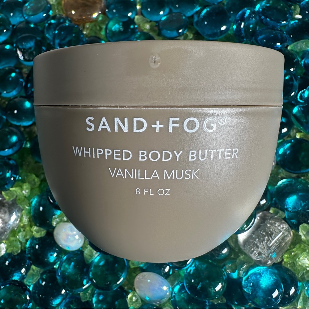 ✨ Sand + Fog Whipped Body Butter — Vanilla Musk (8 fl oz)